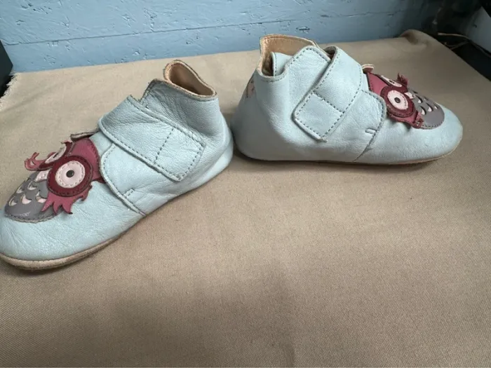 Chaussons gris EZPZ easy peasy hiboux 25 - photo numéro 10
