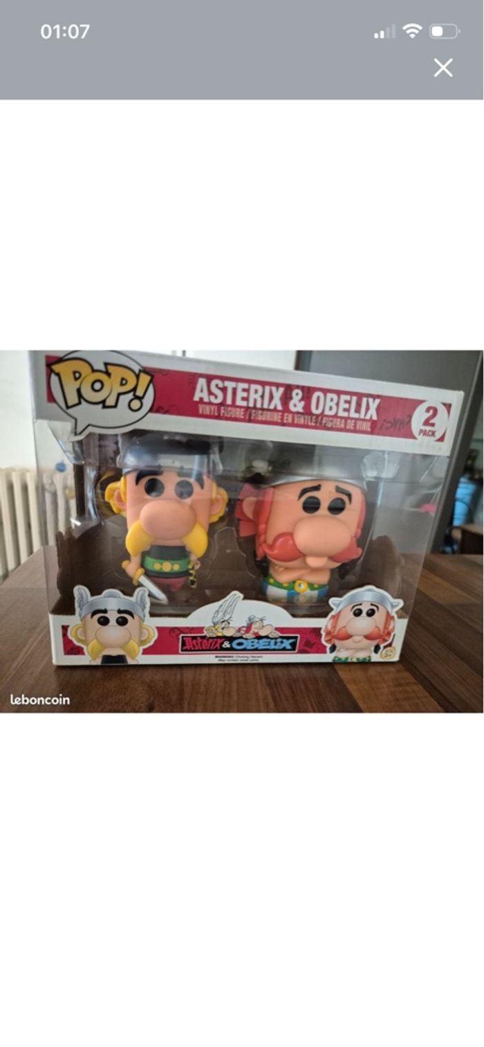 Funko Pop duo Collector Asterix et Obelix - photo numéro 2