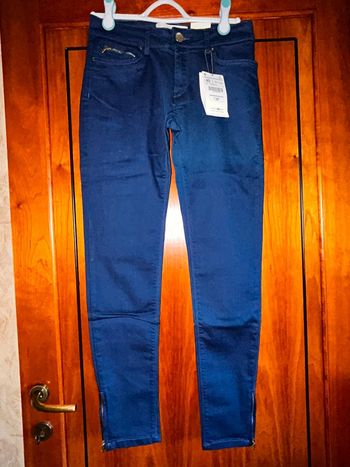 Pantalon slim bleu 40 Zara neuf avec étiquette