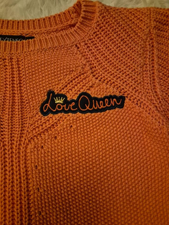 Pull orange - photo numéro 3
