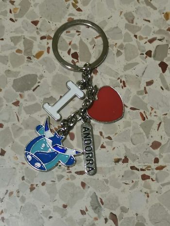 Porte clef Andorre neuf