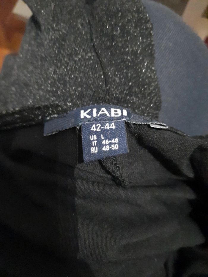 Robe noir brillante kiabi - photo numéro 4