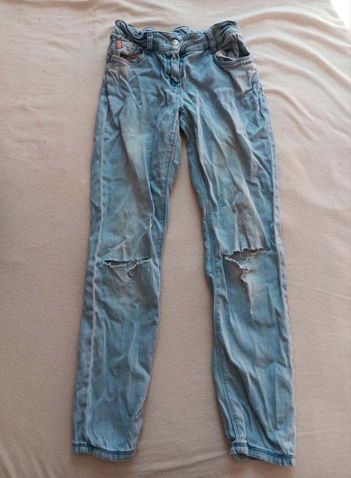Lot jeans slim 9 ans - photo numéro 2