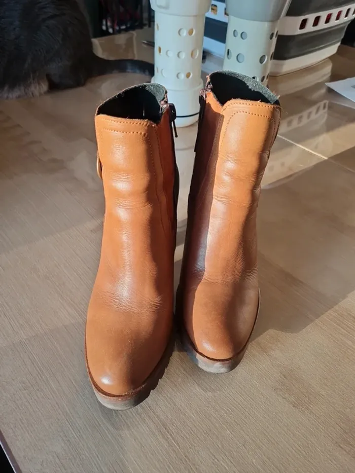 Bottines à talons taille 37