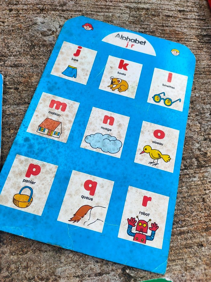 Jeu bilingue vintage Chut j'apprends - Ma petite école - photo numéro 9