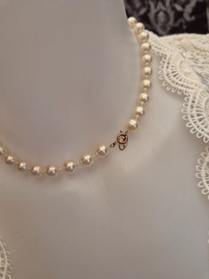 💎 Collier perles ras de cou 💎 - photo numéro 5