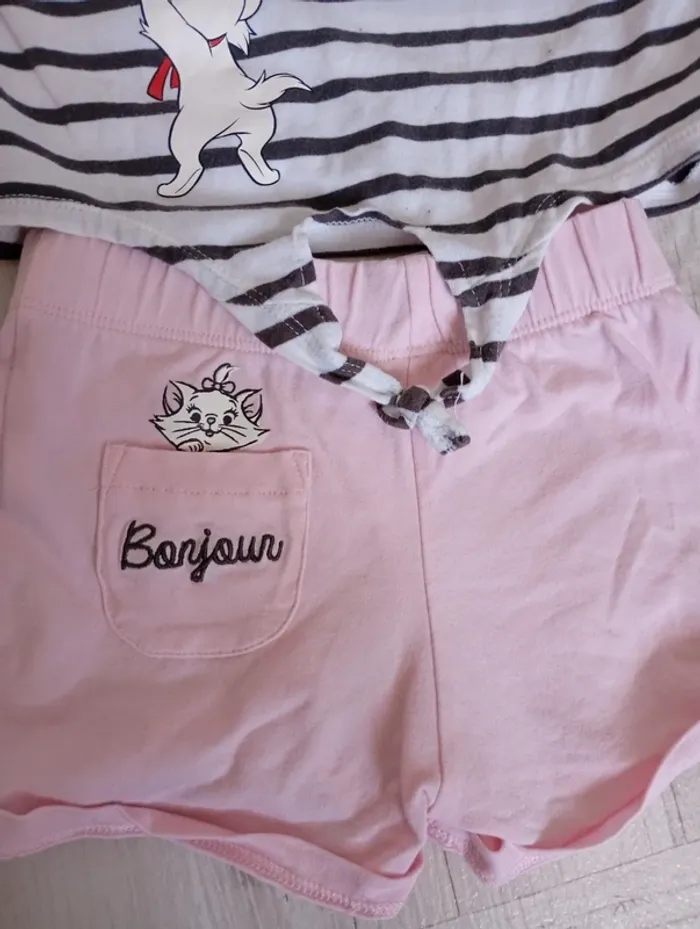 Pyjama deux pièces marie les Aristochats Disney 3 ans - photo numéro 3