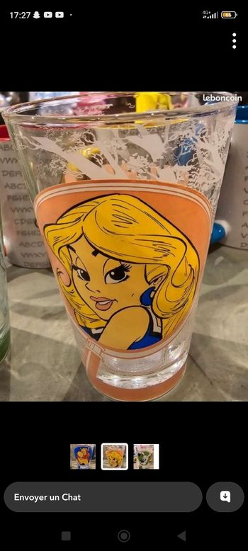 Verre falbala parc Astérix 