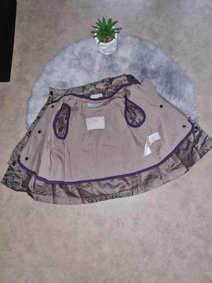 manteau blouson coupe-vent capuche vertbaudet fille 2 ans - photo numéro 5