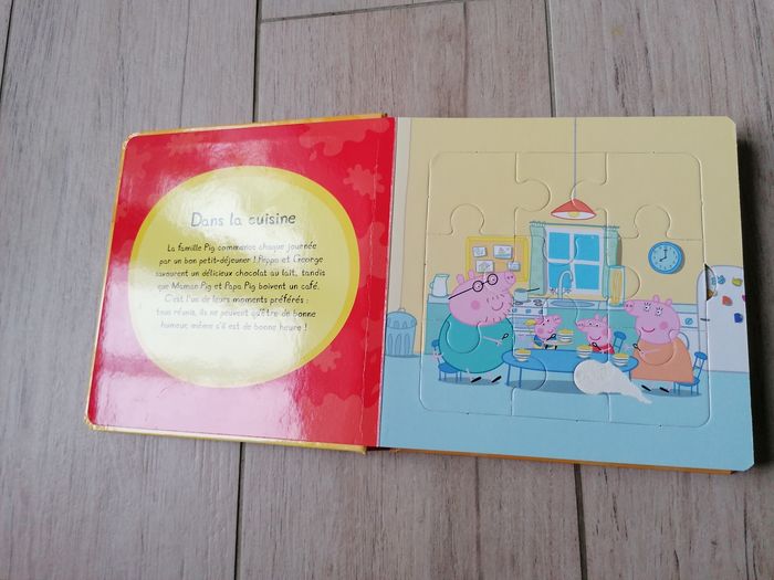 Lot de 2 livres puzzles Peppa pig - photo numéro 8