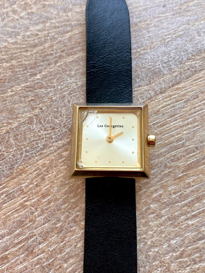 Les Georgettes By Altesse Montre bracelet réversible noir / blanc, Boîtier l'Absolue carré - photo numéro 7