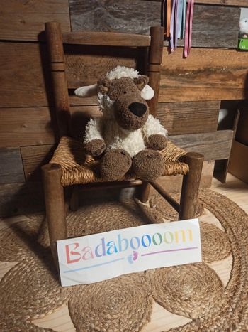 Peluche loup agneau Nici tbe