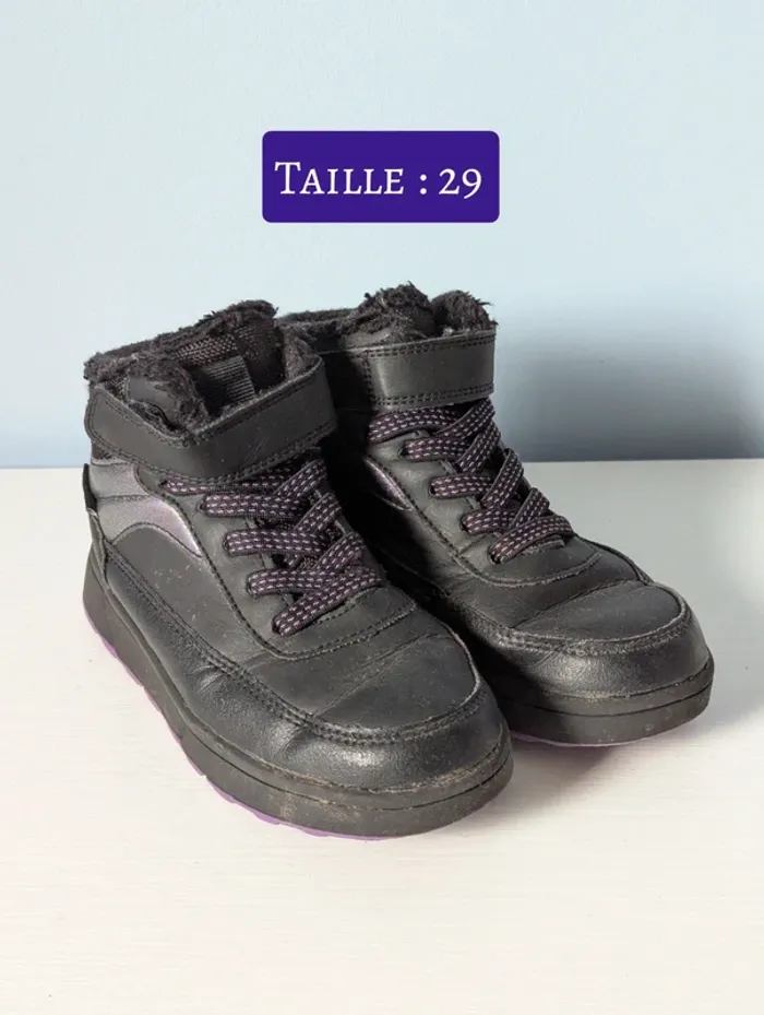 Basket montante waterproof fourré H&M