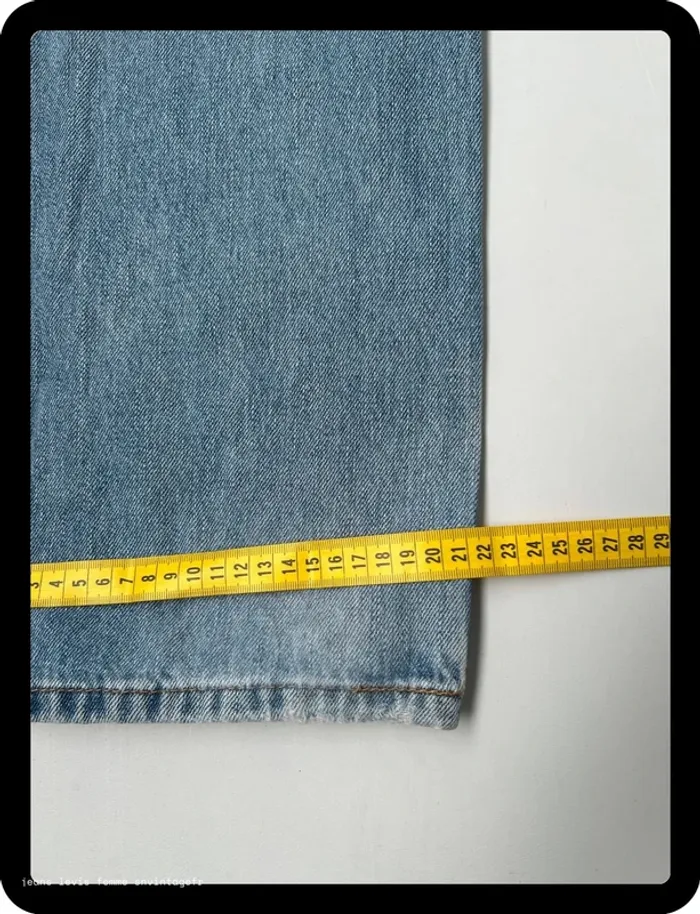 Jean Levi's Homme 505 Regular Marine W32 L30 | Très Bon État NJ604 - photo numéro 7