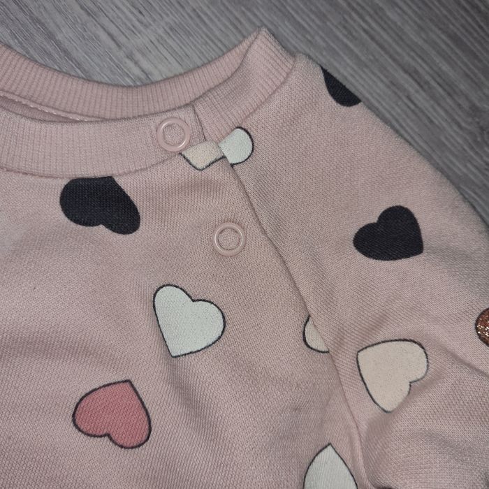 Sweat cœurs rose 3-6 mois Primark - photo numéro 4