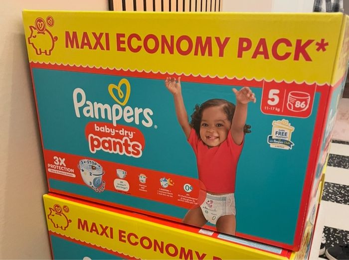 Pampers pants couche taille 5