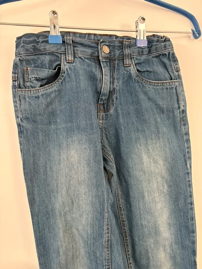 Jeans garçon 10 ans bleu - photo numéro 2