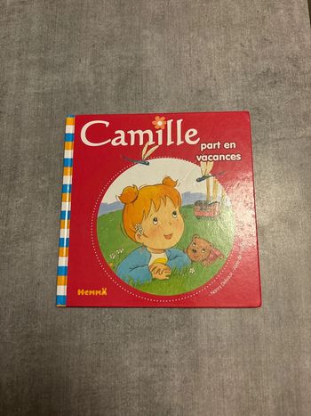 Livre Camille part en vacances