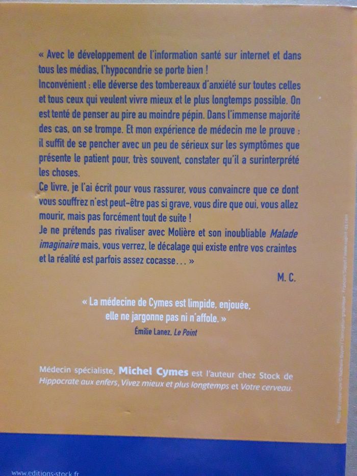 Chers hypocondriaques, Michel Cymes - photo numéro 2