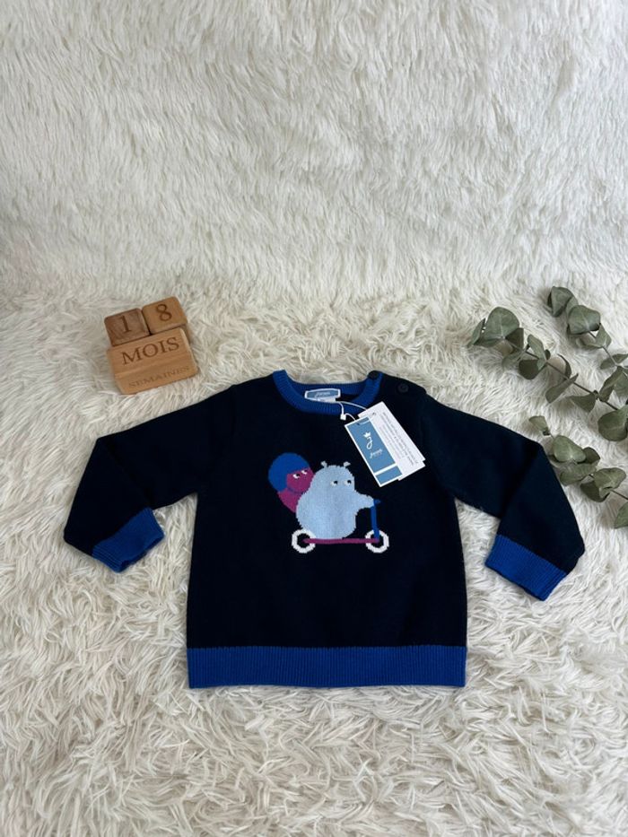 Pull Jacadi taille 18 mois
