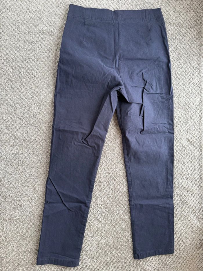Pantalon cigarette bleu marine (36) - photo numéro 2