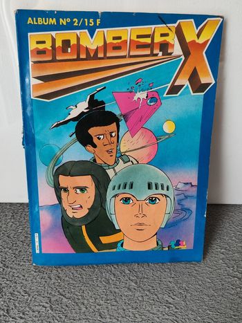 Album BD vintage “Bomber X” n° 2 – Éditions Gréantori – France, années 80