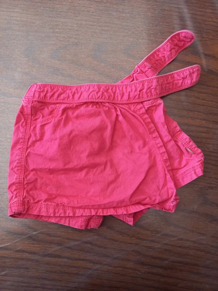Jupe short fushia Obaïbi 6mois