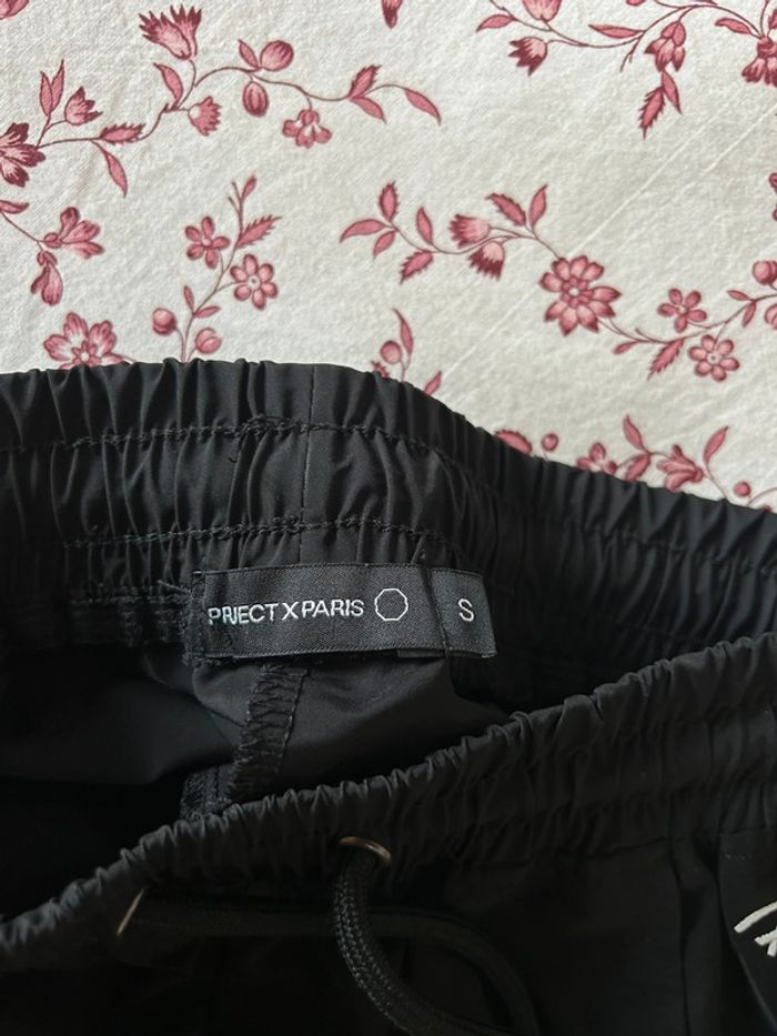 Pantalon noir cargo - projet X Paris - avec poches en très bon état taille s - photo numéro 6