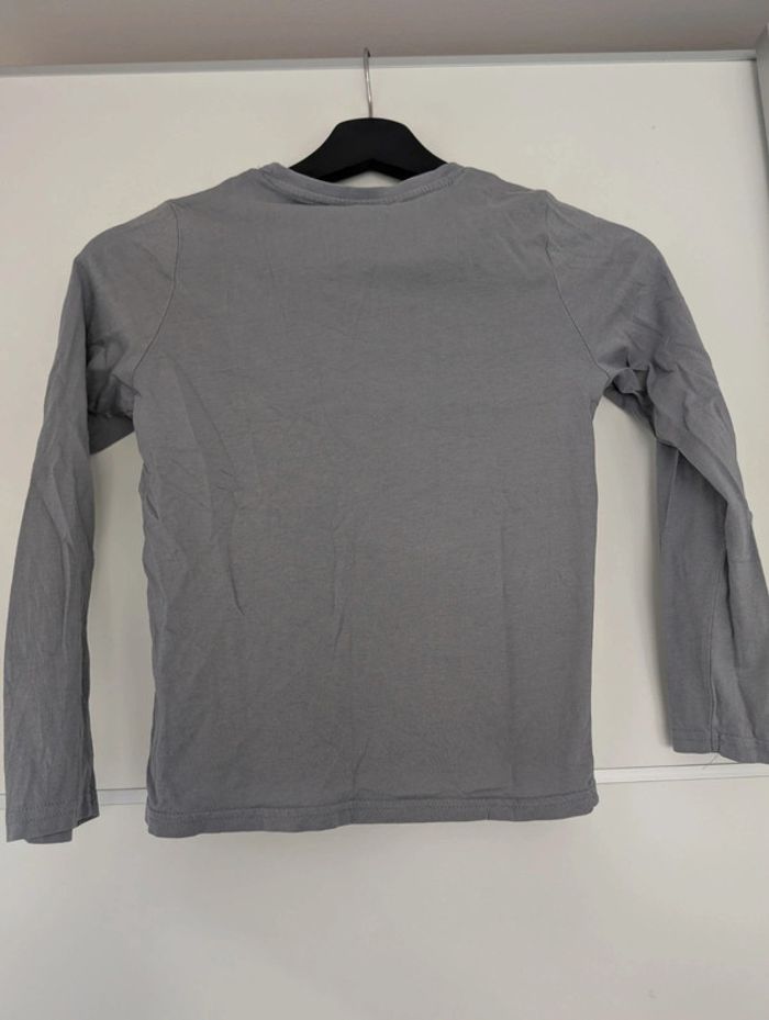 T-shirt gris Go for it Kiabi 8 ans - photo numéro 2