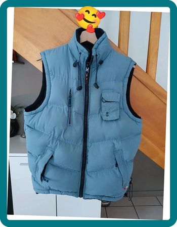 Doudoune hivers Vintage sans manches pour homme Taille M🌿🌈