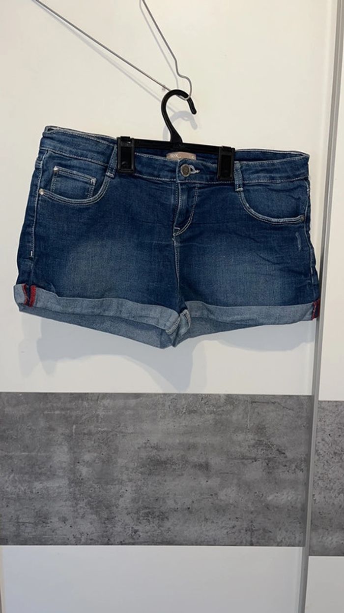 Short en jean