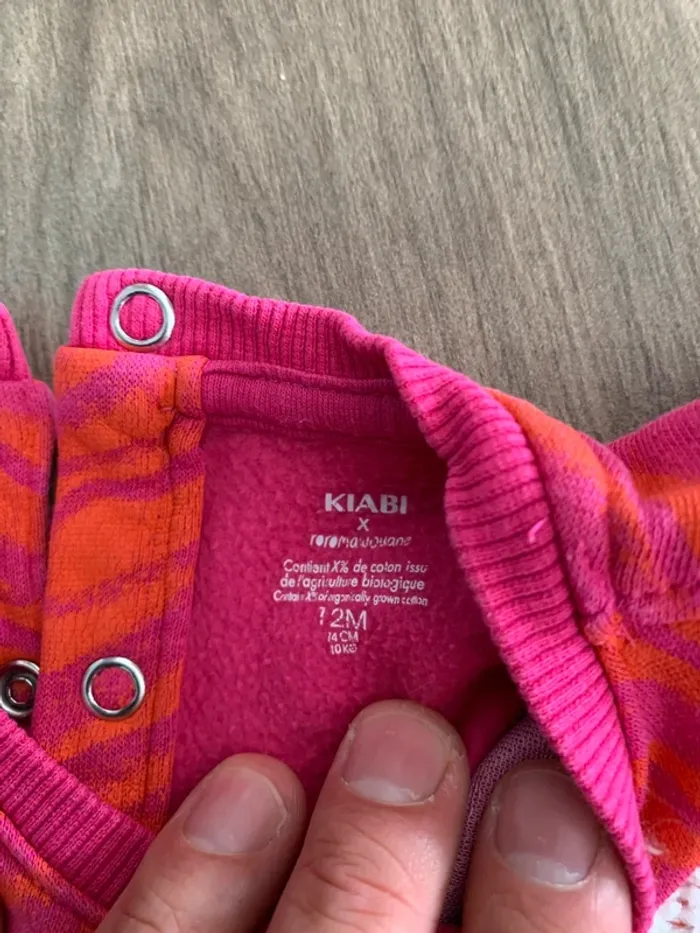 Robe pull oversize kiabi 12 mois - photo numéro 3