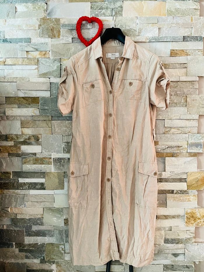 Robe lin coton femme MCS