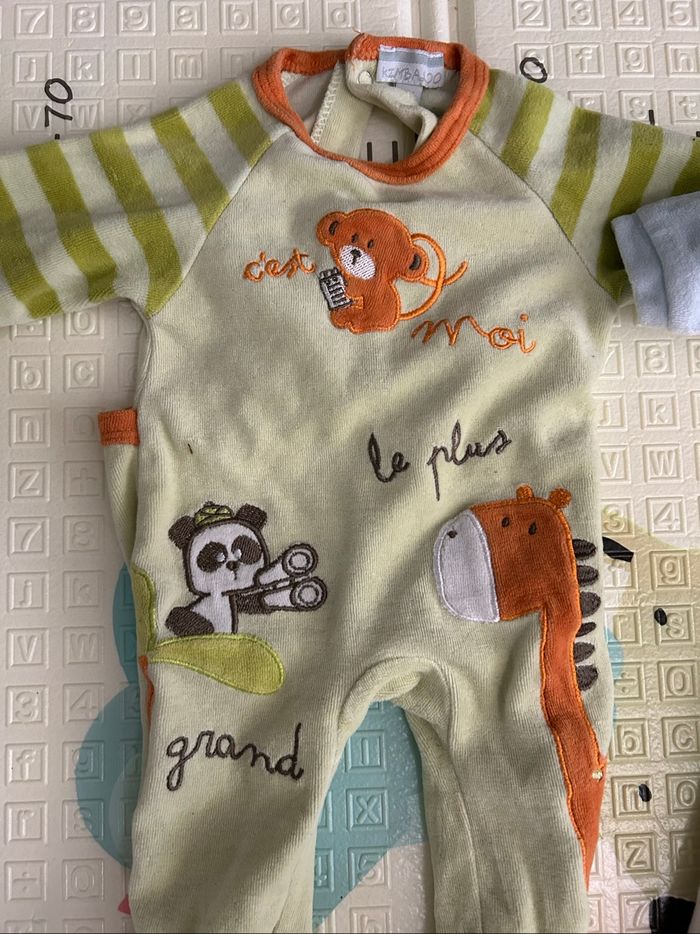 Lot de 3 pyjamas 1 mois - photo numéro 4