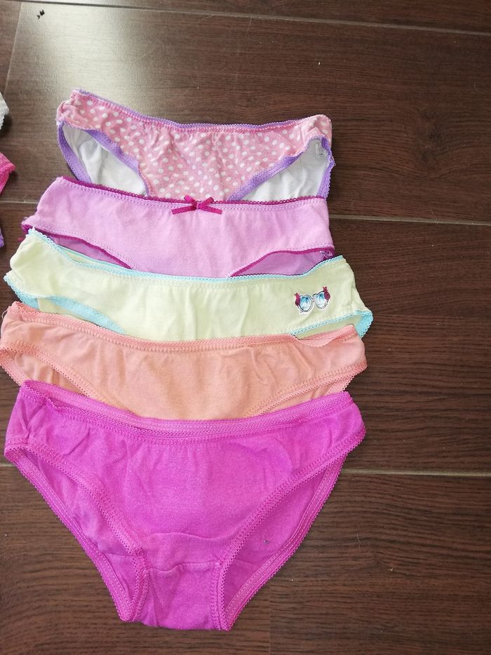 Lot de 15 culottes fille 4/5 ans - photo numéro 2