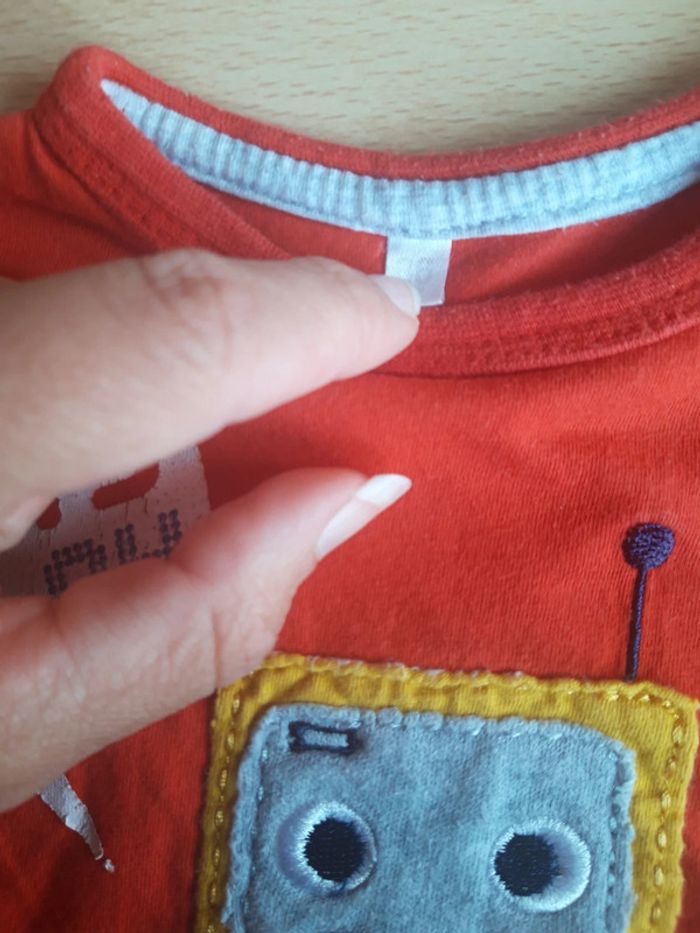 Tee-shirt manches longues Zeeman 18 mois - photo numéro 3