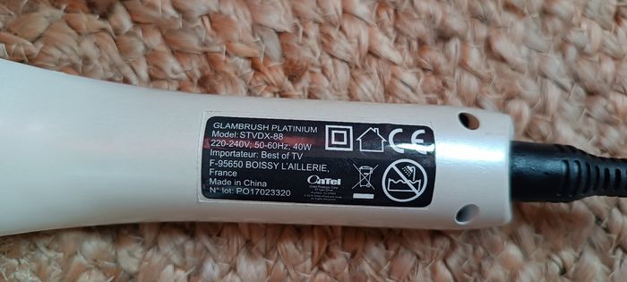 Brosse lissante Glam Brush Platinium - photo numéro 5