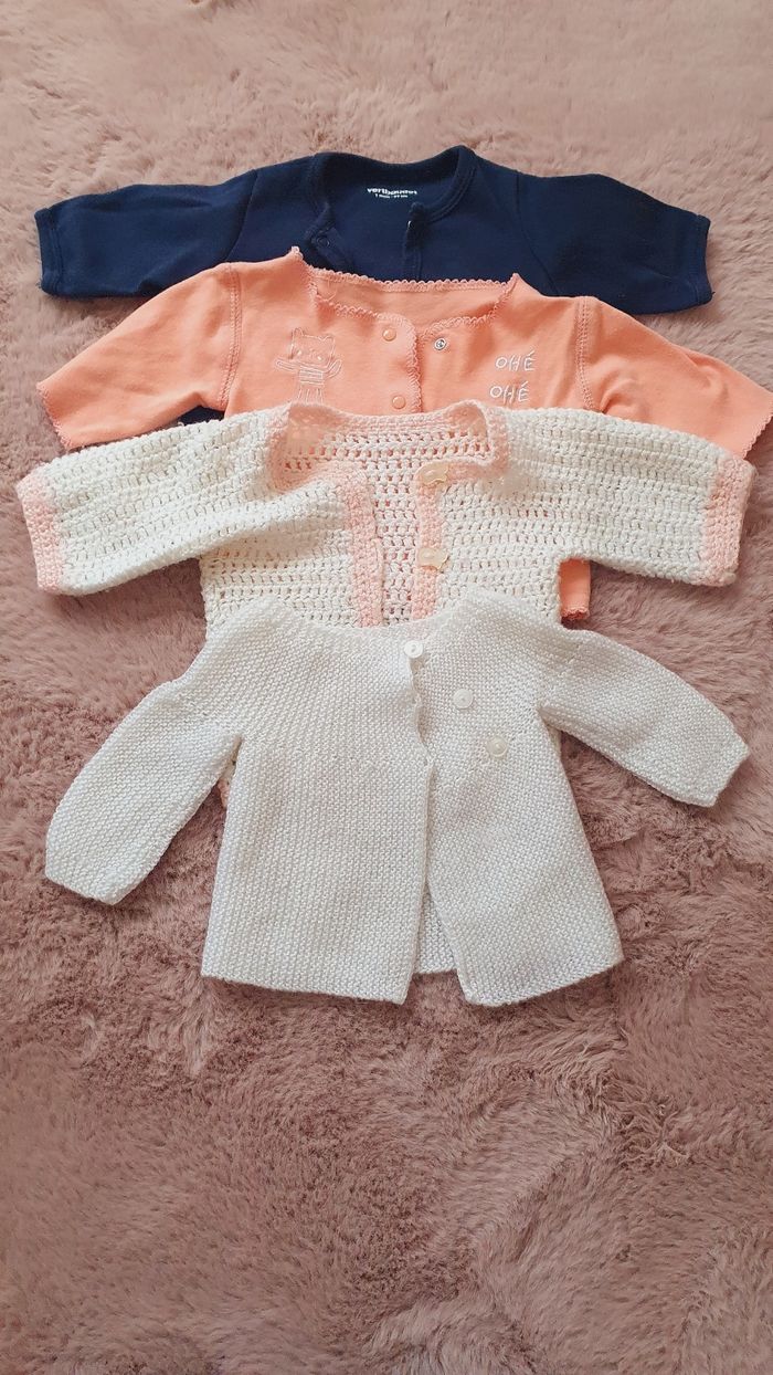 Lot vestes / gilets laine et légères - photo numéro 8