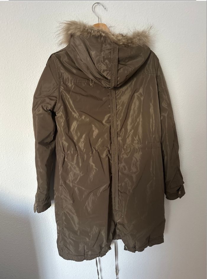 Parka kaki capuche - photo numéro 2