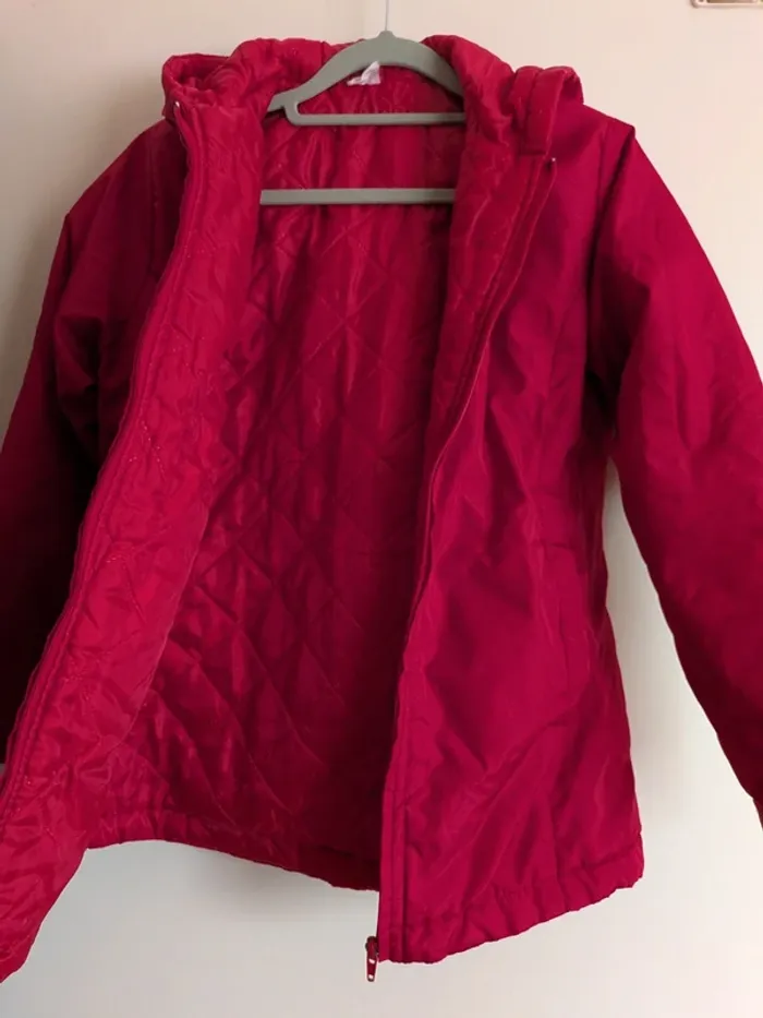Manteau rouge 9/10 ans - photo numéro 5