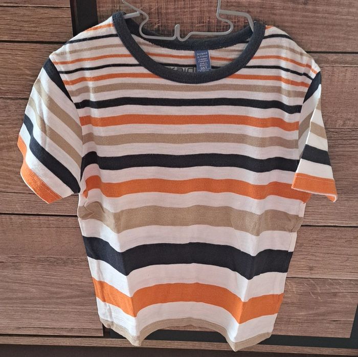 Tee-shirt rayé Okaïdi 6 ans