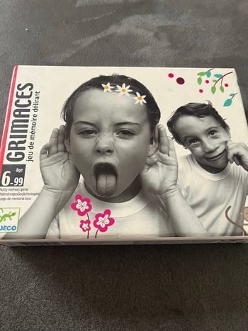 Jeu grimaces djeco