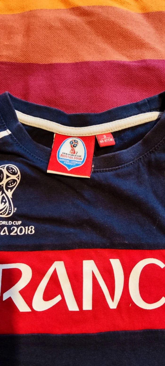 T-shirt France 3 ans - photo numéro 2