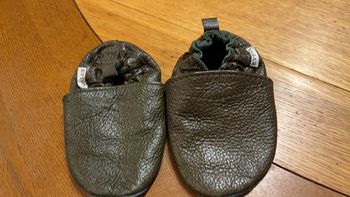 Chaussons en cuir Evtodi