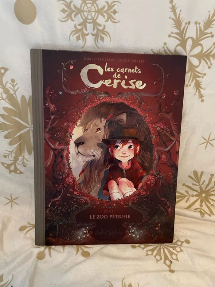 Livre BD Les carnets de Cerise Tome 1 Le zoo Pétrifie