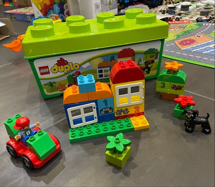 Boîte lego duplo Jardin des fleurs