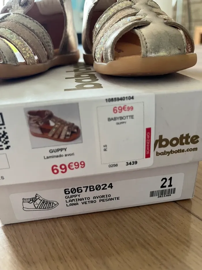 Chaussures sandales Babybotte T21 - photo numéro 3