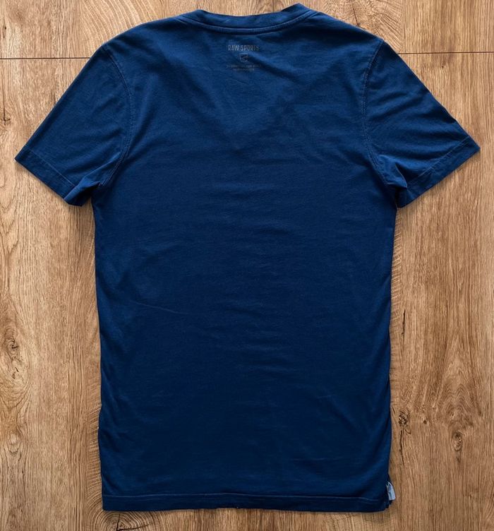 T.shirt bleu marine G-Star Raw pour homme, taille M - photo numéro 3