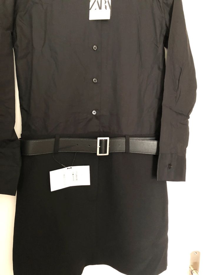 Superbe belle robe noire Zara neuve avec étiquette taille M - photo numéro 3