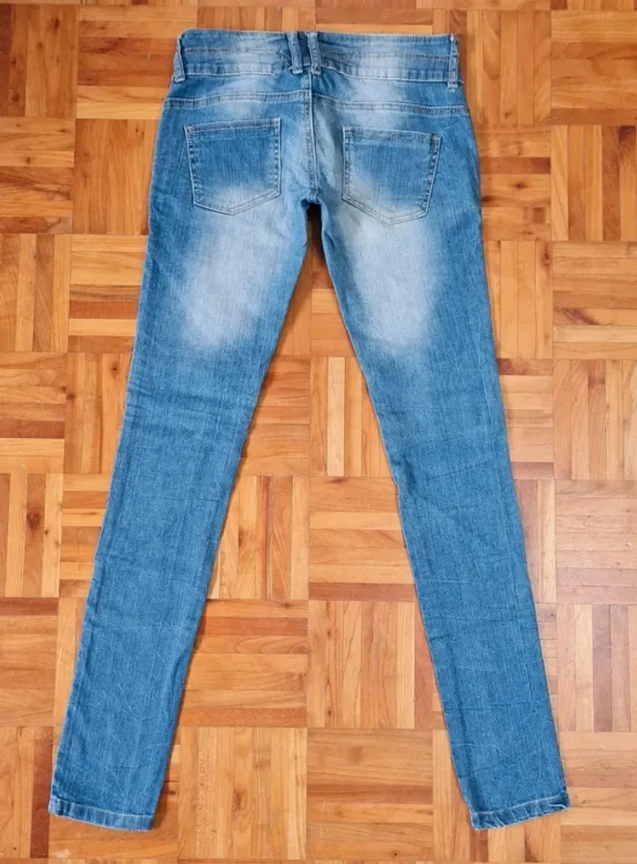 Jeans femme taille basse Zara T36 - photo numéro 6